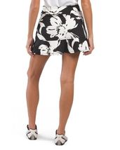 NWT TOMMY BAHAMA FABULOUS FLORAL BLACK Golf Tennis Ruffle Hem Skort S M L XL image 2