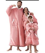 EHEYCIGA Wearable Blanket Hoodie for Women Men and Kids, Reversible Ultr... - €23,77 EUR