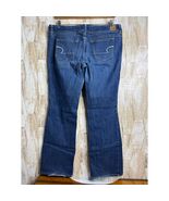 American Eagle Women&#39;s Slim Boot Cut Jeans Size 14 Medium Wash Stretch D... - $19.99