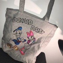 Disney Store Exclusive Minnie   &amp; Daisy   Duck Tote Bag Shoulder At - $27.73