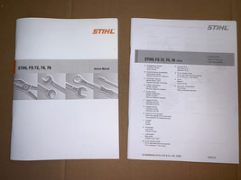 FS 72, 74, 76 FS72 FS74 FS76 Trimmer Service Workshop Repair &amp; Part Manual - $24.99
