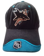 San Jose Sharks Adjustable Baseball Style Cap Hat Genuine NHL Authentic CCM - £11.76 GBP
