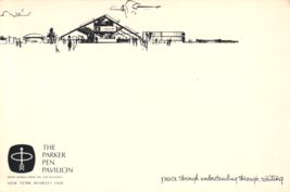 Parker Pen Pavilion Postcard New York World&#39;s Fair 1964-1965 Lot of 6 - $29.39