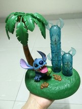 Disney Stitch Ice Cream Figure Toy Night Light Lamp in Aloha beach. Very... - £39.22 GBP