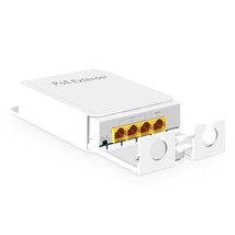 Outdoor 4 Port Gigabit Poe Switch/Extender, Ieee 802.3 Af/At Poe Repeate... - $66.99