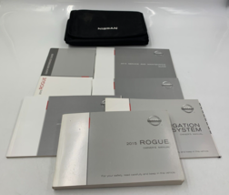 2015 Nissan Rogue Owners Manual Handbook Set with Case OEM C02B53042 - £49.54 GBP