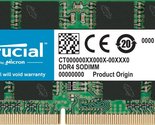 Crucial RAM 4GB DDR4 2666 MHz CL19 Laptop Memory CT4G4SFS8266 - $29.03