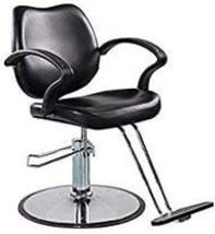 FlagBeauty Black Hydraulic Barber Styling Chair Hair Beauty Salon Equipment - £143.80 GBP