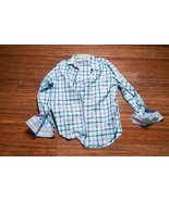 Robert Graham X Collection XL Blue Teal Plaid Button Shirt - $1,034.92 MXN