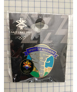 2002 SLC Salt Lake City Olympic Games Lapel Pin Spirit Of Recovery Tornado - $11.77