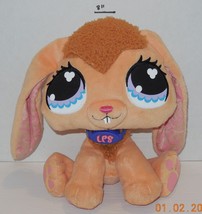 2007 GUC 8&quot; LITTLEST PET SHOP Plush Rabbit Bunny Stuffed Animal Hasbro - £11.24 GBP