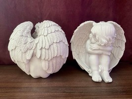 Latex Mould/Mold &amp; Fibreglass Jacket To Make This Cherub. - £37.49 GBP