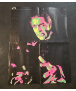 Vintage 1975 Christopher Lee as Dracula 3D Black Light Poster Dynamite M... - $101.80 CAD