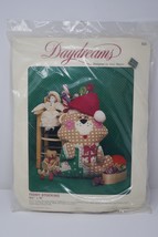 Daydreams 1984 Dick Martin Design Stocking Kit Teddy Stocking NOS - $22.99