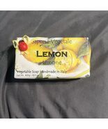 sapone vegetale LEMON soap bar handmade in italy 10.5oz - $18.10 CAD