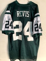 Reebok Authentic NFL Jersey New York Jets Darrelle  Revis  Green sz 54 - £47.47 GBP