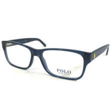 Polo Ralph Lauren Eyeglasses Frames PH 2117 5964 Navy Blue Yellow Pony 56-16-150 - £67.09 GBP