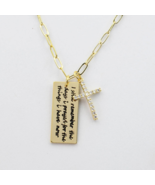 Thankful Necklace Gold plated silver - $82.65 CAD+