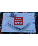 Canon SCANNER - CanoScan LiDE 50 USB Flatbed Scanner Original Box &amp; Pape... - $60.24 CAD