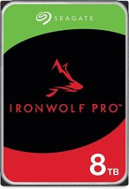 Seagate Iron Wolf Pro ST8000NT001 Hard Drive 8TB 7200 Rpm 256MB Sata 6Gb/s Hdd - £320.19 GBP