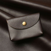Vintage Genuine Calf Leather Small Wallet Coin Purses Card Change Case G... - £11.93 GBP+