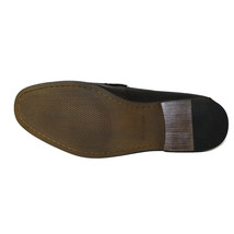 Men's Shoes Steve Madden Soft Leather upper Slip On Chivan Black image 9
