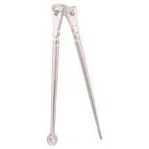 Hand Made 835 Sterling Silver Toothpick + Ear Cleaner Set - Plain 3.-3.5 gram - £23.45 GBP