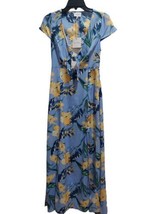 Love + Harmony Cut Out Floral Maxi Dress Side Slit Women&#39;s Size Medium NWT - $24.45