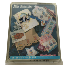 Stampendous Rubber Stamp Tiny Angel Set 12 Angels are Watching Over You 1995 - $11.99
