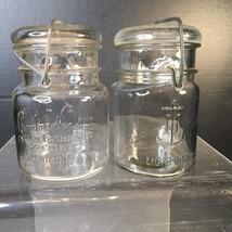 Vtg Grandma Wheaton&#39;s Canning Jar Old Fashioned Reciepts + Anchor Hocking - £13.64 GBP