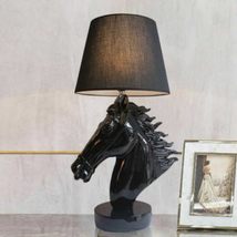 interoknack Horse Head Resin Sculpture Table Lamp, Modern Art Creative B... - $9,223.84 MXN