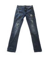 Rock &amp; Republic Berlin Women&#39;s Ripped Distressed Blingy Jeans Size 8M - $453.91 MXN
