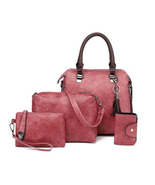 New Fashion Messenger Bag Four-Piece Set Retro Mother-in-Chief Handbag - £28.25 GBP