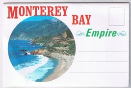 Postcard Booklet Monterey Bay Empire California - $3.63