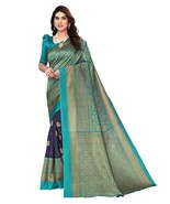 Venkatagiri Printed Art Silk with Blouse Piece Saree  sari - €4,36 EUR