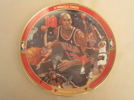 Michael Jordan A Miracle Finish Collector Plate Return To Greatness #8 Nba - £25.57 GBP