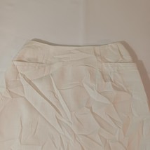 Vintage Valerie Peyson Women’s Zip & Slit Pull-On White Skirt Measured Waist 28" image 4
