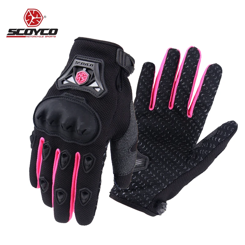 Motorcycle Gloves Women Female Summer Touch Electric Bicycle Guantes Moto Luvas - £17.61 GBP