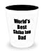 Shiba Inu Dad Shot Glass Worlds Best Dog Lover Funny Gift For Pet Owner Liquor L Item image 3