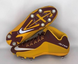 NEW Nike Alpha Pro 2 3/4 TD Men&#39;s Football Cleats 742766-632 SIZE 15 - $42.75