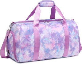 Dance Bag for Girls Princess Sports Duffle Bag for Girls Overnight Travel Duffel - £42.17 GBP