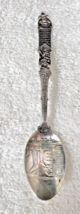 Antique Sterling Silver Night Before Christmas Spoon British Hallmarks Figural - £42.88 GBP