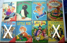 You Pick Vntg Rand Mc Nally Junior Elf Book Little Elephant~Beaver~Donkey~Ducklin - $9.65