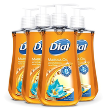 Dial Liquid Hand Soap, Marula Oil, 7.5 Fluid Ounce, Pack of 4 - £15.52 GBP