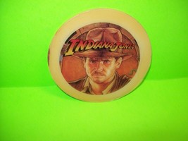 Indiana Jones Original NOS Pinball Machine Promo Plastic Face &amp; Logo - $16.15