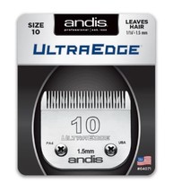 Andis 64071 Carbonized Steel UltraEdge Detachable Clipper Blade, - Size #10 - £36.98 GBP