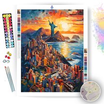 Christ the Redeemer statue - Paint by Numbers - £23.52 GBP+