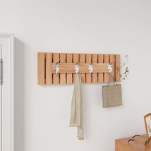  Wall Hanger Walnut Solid walnut wood 16.5x3.4x5.5 in - $143.93 CAD