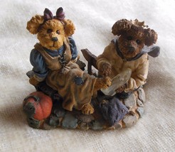 Boyd's Bears Cindyrella & Prince Charming…If the Shoe Fits-Bearstone #2454 - $41.09