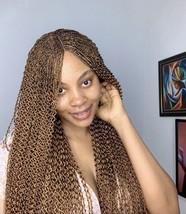 Braided wig.. Watermelon Wig. Just As Pictured. Length Is 22inches. - $140.25